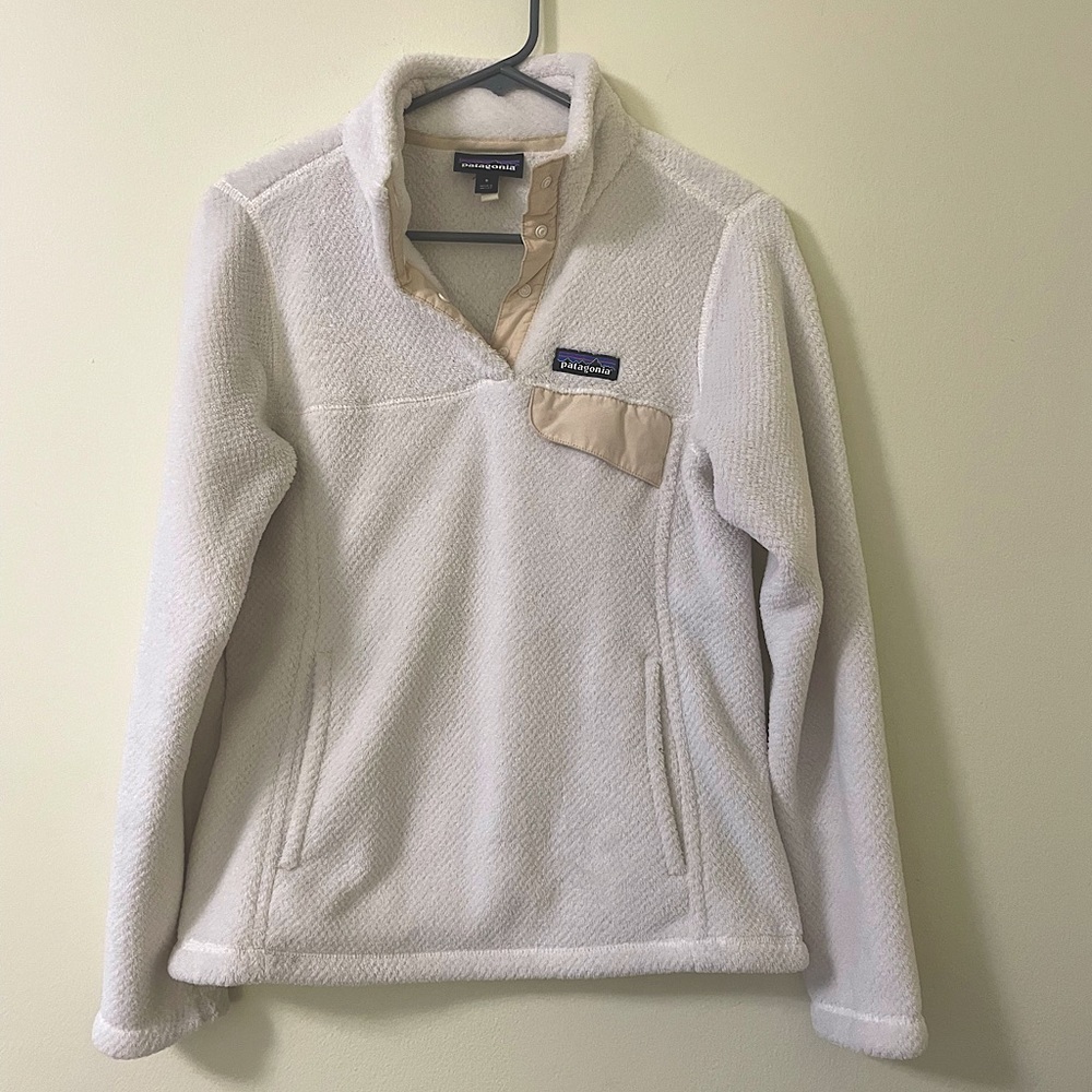Patagonia Re-Took Snap-T pullover white